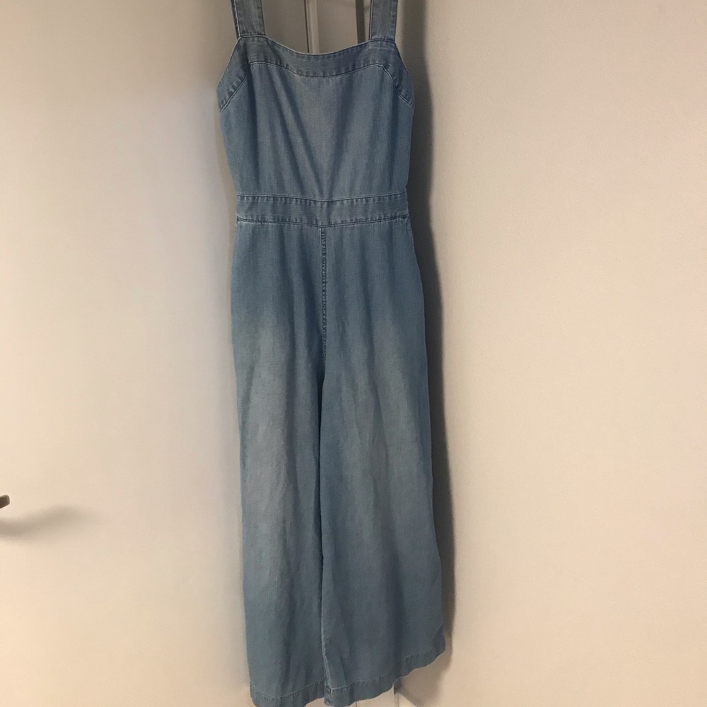 Madewell Chambray Denim Jumpsuit